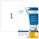 Ετικέτες Επανατοποθετούμενες Λευκές Herma 210x297mm 25 Φύλλα 25 Ετικέτες No 10021