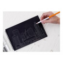 Μπλοκ Σχεδίου Black Paper Block Artix Α5 200gr 20 Φύλλα PB1023