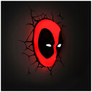 Φωτιστικό Τοίχου Αυτοκόλλητο 3D The Source 3DL Marvel Deadpool 3D Deco Light 3DL62267