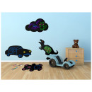 Μαυροπίνακας Επιτοίχιος Securit Αυτοκίνητο FB-CAR