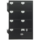 Μαυροπίνακας Επιτοίχιος Securit Πρόγραμμα FB-PLAN