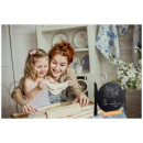 Μαυροπίνακας Επιτραπέζιος Securit Διπλής Όψης με Ξύλινη Βάση Πιάτο FBT-PLATE