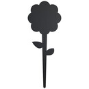 Πινακάκια Μαυροπίνακα Securit Καρφωτά Διπλής Όψης Λουλούδι Σετ 5 τεμαχίων TAG-FLOWER-5