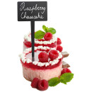 Πινακάκια Μαυροπίνακα Securit Καρφωτά Διπλής Όψης Ορθογώνια Σετ 5 τεμαχίων TAG-RECTANGLE-5