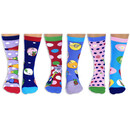 Σετ Γυναικείες Κάλτσες United ODD Socks Let's Brunch 3 Ζευγάρια σε Συσκευασία Δώρου 94.03.002