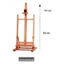 Καβαλέτο Επιτραπέζιο Artix Ξύλινο 34x37x83(117)cm PP724