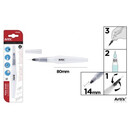 Πινέλλο με υποδοχέα νερού MEDIUM 14mm MP PP253