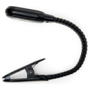 Φωτάκι Βιβλίου Kikkerland - Rechargeable Clip Book Light Black BL13-BK-EU