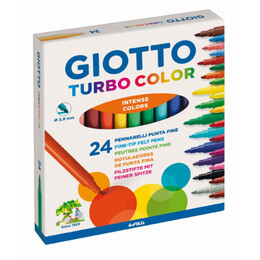 Μαρκαδόροι Giotto Turbo Color 24 τμχ