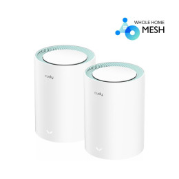 Cudy M1300 Ac1200 Dual Band Wifi Mesh System, 2 Pack