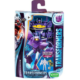 Hasbro Transformers: Earthspark Build a Figure - Shockwave Action Figure (F6736)