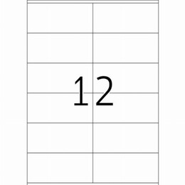 Herma Ετικέτες λευκές 105x48