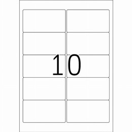 Herma Ετικέτες λευκές 96x50,8