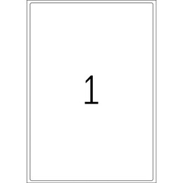 Herma Ετικέτες λευκές 199,6x289,1