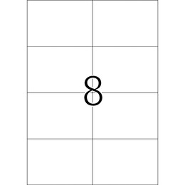 Herma Ετικέτες λευκές 105x74