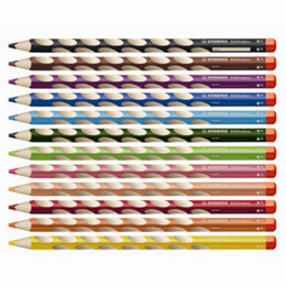 Ξυλομπογιές Stabilo "EASYcolor" 12 τμχ - Για Δεξιόχειρες