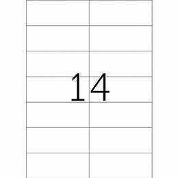 Herma Ετικέτες λευκές 105x42,3