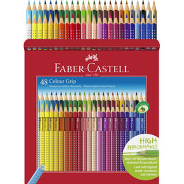 Ξυλομπογιές Faber Castell "Aquarel Grip" 48 τμχ (112449)