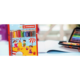 Ξυλομπογιές Stabilo "Trio" 18 τμχ