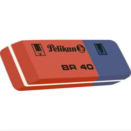 Γόμα Pelikan BR-40 δίχρωμη