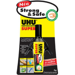Κόλλα Uhu Strong & Safe 3gr