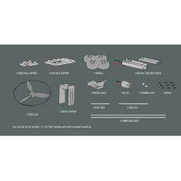 4M Toys - Κατασκευή Αγωνιστικό Όχημα Προπέλα