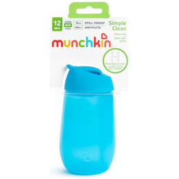 Κύπελλο με καλαμάκι Simple Clean Straw Cup Munchkin 296ml Μπλε 12m+ 90018