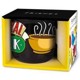 Stor Friends - Central Perk Ceramic Breakfast mug in Gift box (400ml)