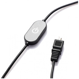 Allocacoc Heng Round Table Lamp Διακοσμητικό Φωτιστικό 35cm Μαύρο DH1246/RDTB35