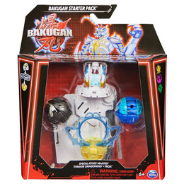Spin Master Bakugan: Starter Pack - Special Attack Nillious/titanium Dragonoid/titanium Trox (20142185)