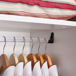 Ντουλάπα Ρούχων Base Megapap Τετράφυλλη σε Χρώμα Λευκό - Sonoma 137x52x198εκ.