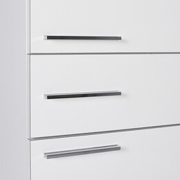 Ντουλάπα Ρούχων - Παπουτσοθήκη 12 Ζεύγων Diamond Megapap Μονόφυλλη σε Λευκό 45x40x187εκ.