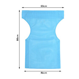 Διάτρητο Πανί Επαγγελματικό για Πολυθρόνα Σκηνοθέτη Χρώματος Τιρκουάζ Megapap