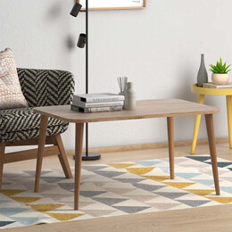 Τραπεζάκι Σαλονιού Soul Megapap από Μελαμίνη Χρώμα oak 90x55x41εκ.