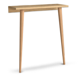 Κονσόλα Επιτοίχια Fiona Megapap από Μελαμίνη Χρώμα oak 60x22x73εκ.