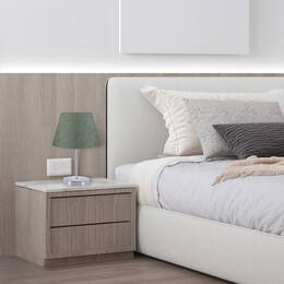 Φωτιστικό Επιτραπέζιο Jules Megapap Ύφασμα Pvc/χρώμιο Χρώμα Κυπαρισσί/ασημί 22x17x37εκ.