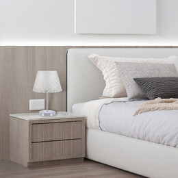 Φωτιστικό Επιτραπέζιο Jules Megapap Ύφασμα Pvc/χρώμιο Χρώμα Λευκό/ασημί 22x17x37εκ.