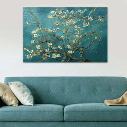 Πίνακας σε Καμβά "blooming Flowers" Megapap Ψηφιακής Εκτύπωσης 140x100x3εκ.