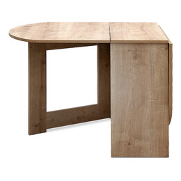 Τραπέζι Μελαμίνης Winslet Megapap Επεκτεινόμενο Χρώμα Sonoma 34(63+63)x80x76εκ.