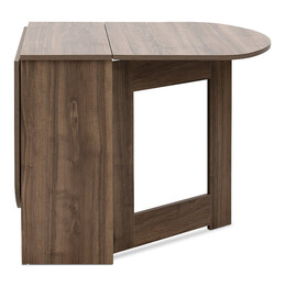 Τραπέζι Μελαμίνης Winslet Megapap Επεκτεινόμενο Χρώμα Καρυδί 34(63+63)x80x76εκ.