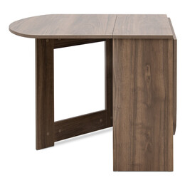 Τραπέζι Μελαμίνης Winslet Megapap Επεκτεινόμενο Χρώμα Καρυδί 34(63+63)x80x76εκ.