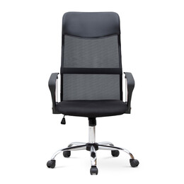 Καρέκλα Γραφείου Marco Megapap με Ύφασμα Mesh Χρώμα Μαύρο 62x59x110/120εκ.