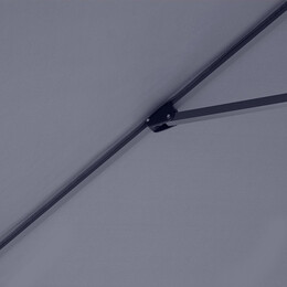 Ομπρέλα Κήπου Dylan Megapap Αλουμινίου Χρώμα Ανθρακί 3x3m.