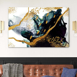 Πίνακας σε Καμβά "sapphire" Megapap Ψηφιακής Εκτύπωσης 140x100x3εκ.