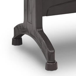 Σετ Τραπεζαρία Κήπου Callan Megapap 5τμχ Πολυπροπυλενίου Τραπέζι 120x70 - Πολυθρόνα Χρώμα Καφέ S_gp046-0002,1+gp046-0004,3x4