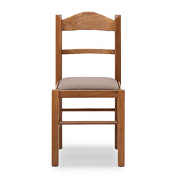 Καρέκλα Τραπεζαρίας Virginia Megapap από Μασίφ Ξύλο Οξιάς Χρώμα Καρυδί 42,5x42,5x88εκ.