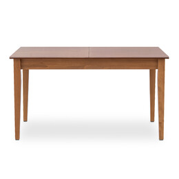 Σετ Τραπεζαρίας Adare-Virginia Megapap 5 τμχ Μασίφ Ξύλο-mdf με Επεκτεινόμενο Τραπέζι 140/180x78x77εκ.