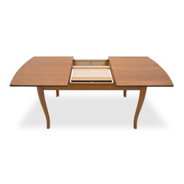 Σετ Τραπεζαρίας Belfast Megapap 7 τμχ Μασίφ Ξύλο - mdf με Επεκτεινόμενο Τραπέζι 150/200x89x78εκ.