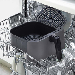 Φριτέζα Αέρος - Airfryer Luxell με Αποσπώμενο Κάδο 7,5lt Χρώμα Μαύρο 1550-1850w