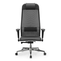 Καρέκλα Γραφείου Synchrosit-10 Megapap Εργονομική με Διπλό Ύφασμα Mesh και Τεχνόδερμα Χρώμα Μαύρο 65x70x121/134εκ.